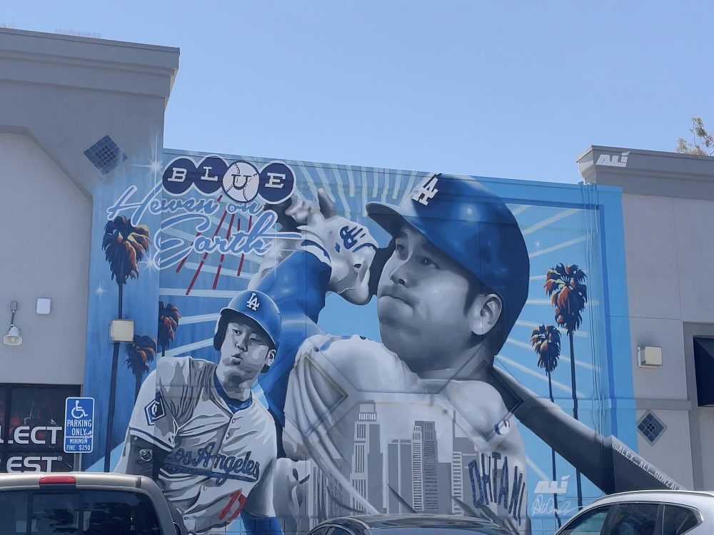 治安なちょっと心配なドジャースタジアムへ日本語の送迎サービス13