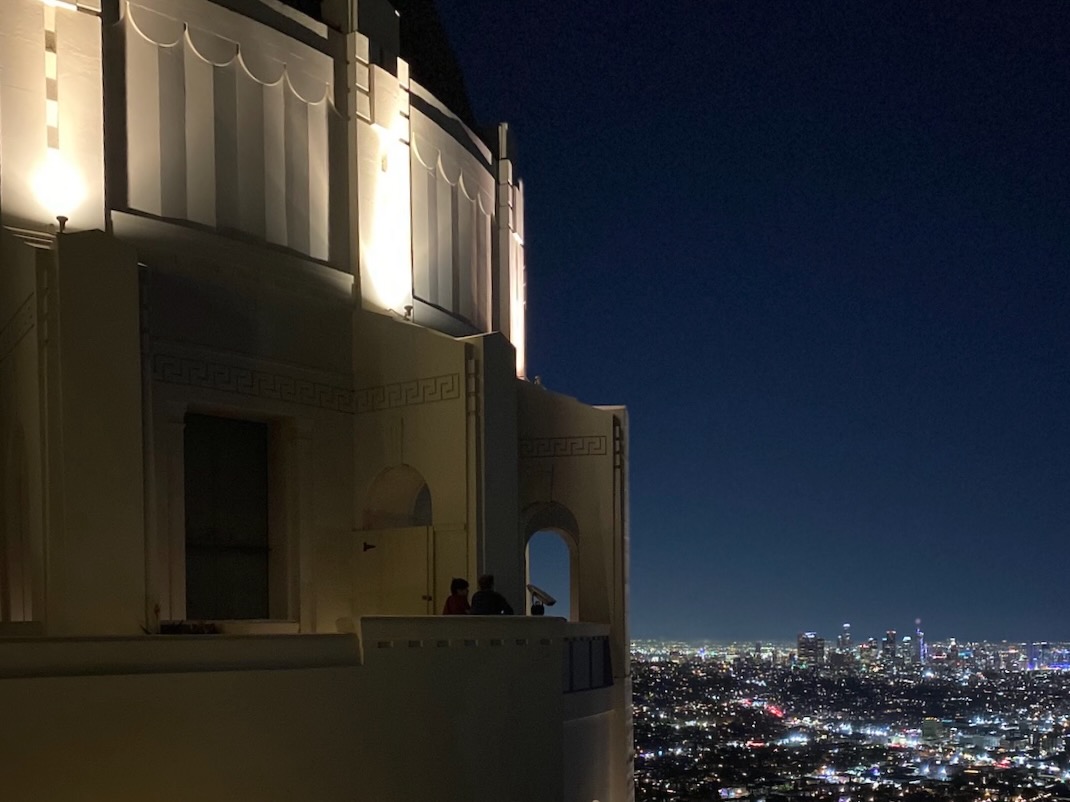 ロサンゼルスグリフィス天文台の夜景ツアー09