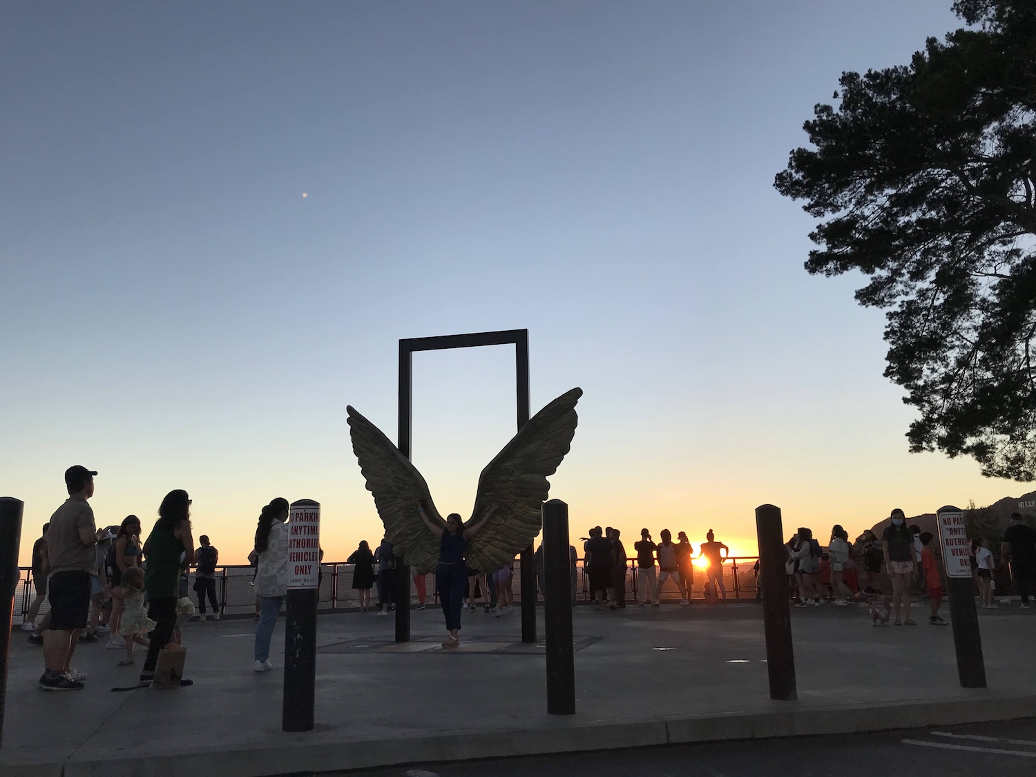ロサンゼルスグリフィス天文台の夜景ツアー07