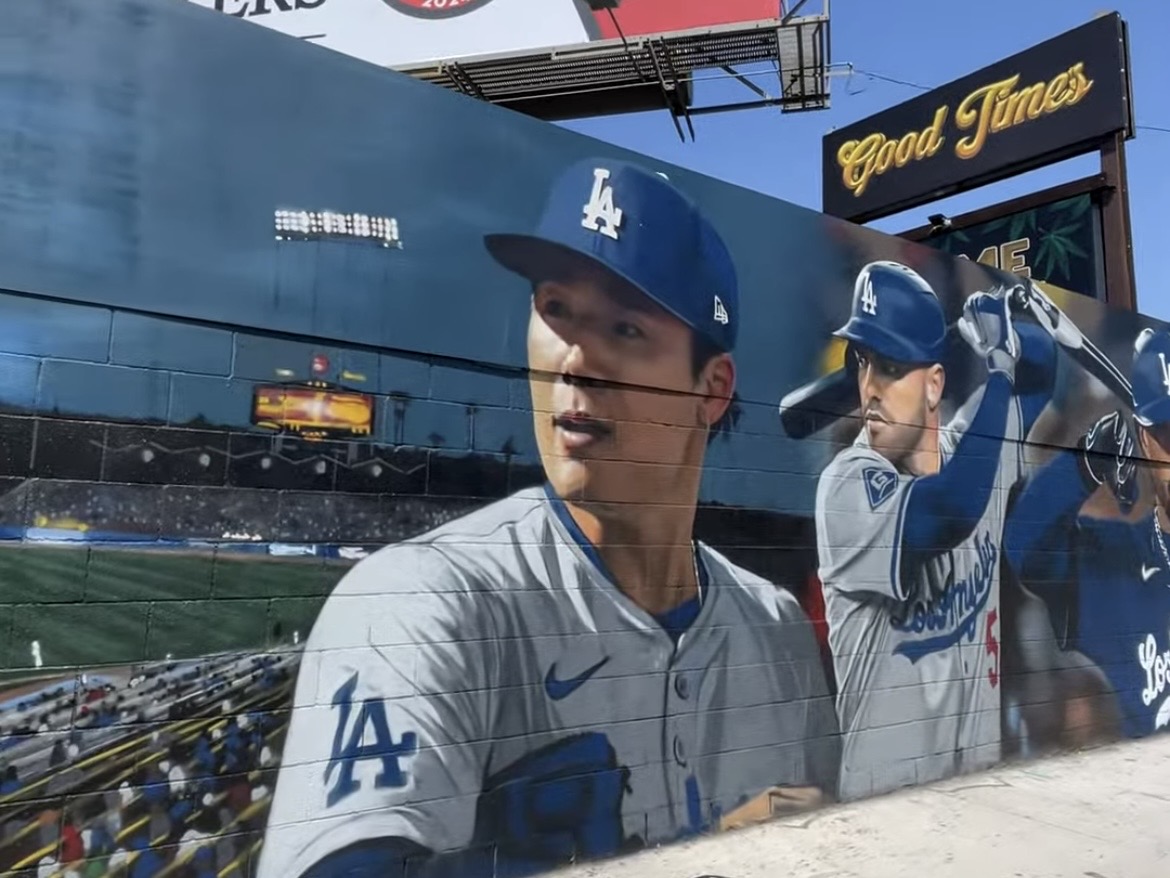 ロサンゼルス大谷翔平選手壁画ツアー09